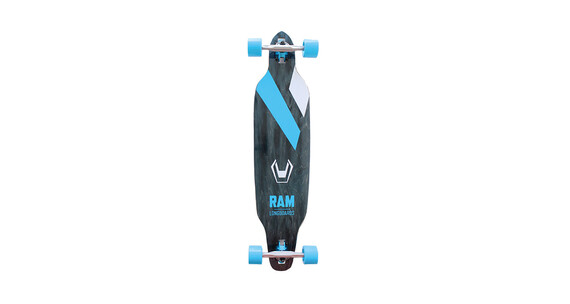 ram fr1.0 longboard schwarz/blau/weiß günstig kaufen | bruegelmann